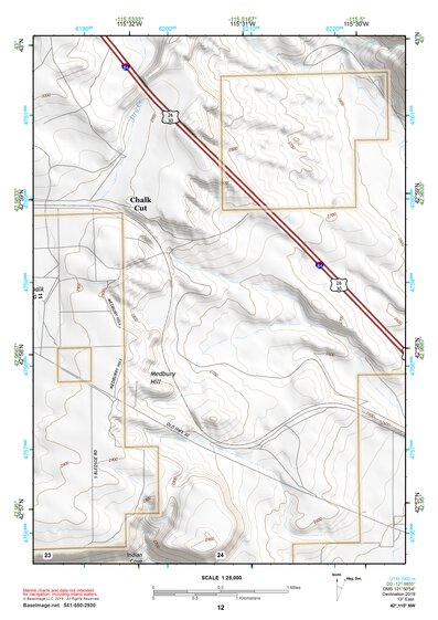 42115NW Page 12 Glenns Ferry Topo Preview 1