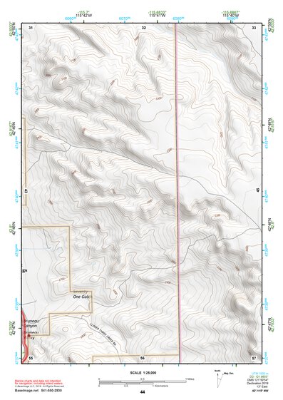 42115NW Page 44 Glenns Ferry Topo Preview 1