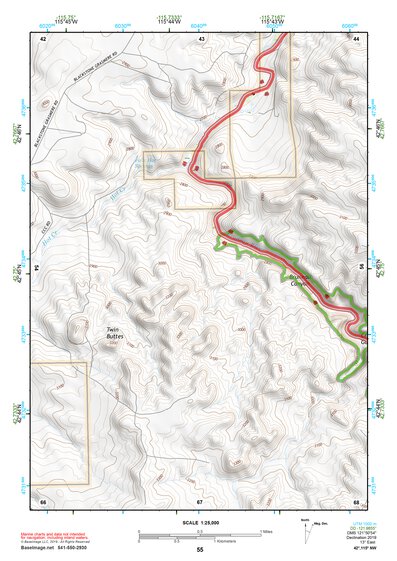 42115NW Page 55 Glenns Ferry Topo Preview 1