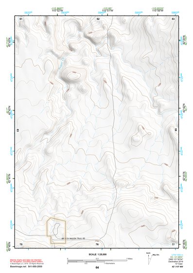 42115NW Page 64 Glenns Ferry Topo Preview 1