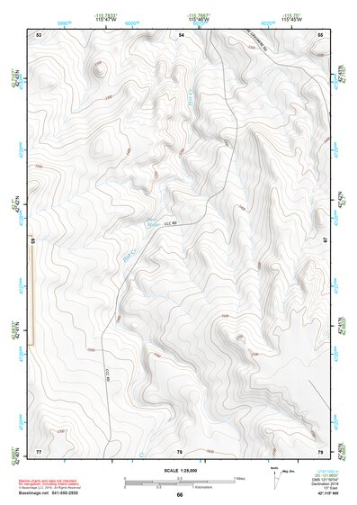 42115NW Page 66 Glenns Ferry Topo Preview 1