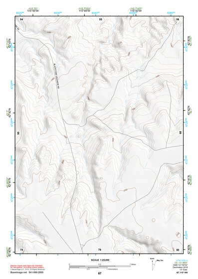 42115NW Page 67 Glenns Ferry Topo Preview 1
