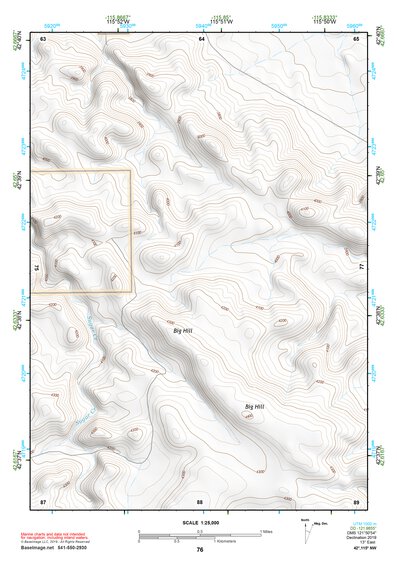 42115NW Page 76 Glenns Ferry Topo Preview 1