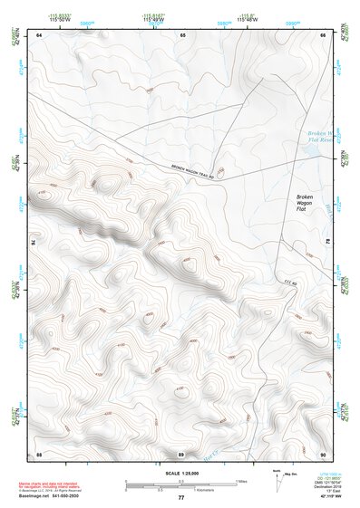 42115NW Page 77 Glenns Ferry Topo Preview 1