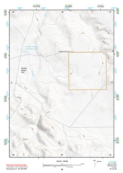 42115NW Page 78 Glenns Ferry Topo Preview 1