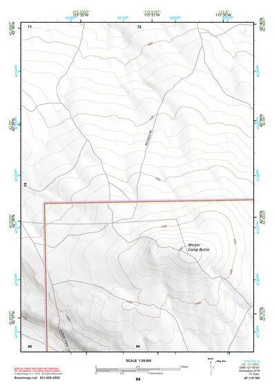 42115NW Page 84 Glenns Ferry Topo Preview 1