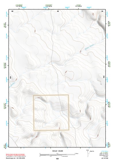 42115NW Page 101 Glenns Ferry Topo Preview 1
