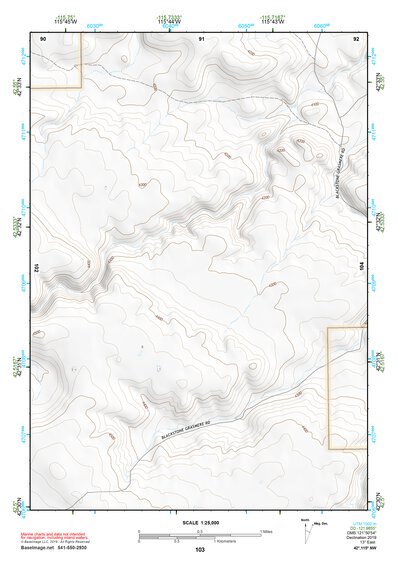 42115NW Page 103 Glenns Ferry Topo Preview 1