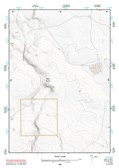 42115NW Page 104 Glenns Ferry Topo Preview 1