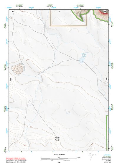 42115NW Page 105 Glenns Ferry Topo Preview 1