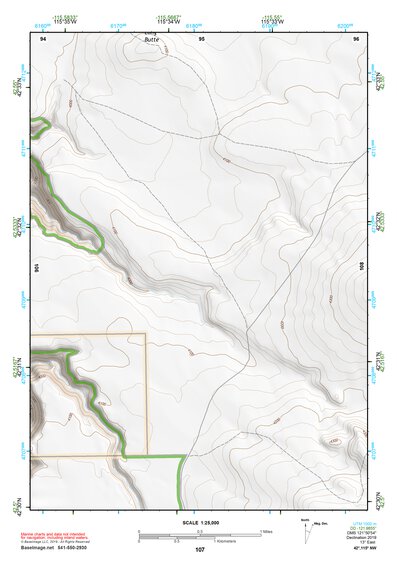 42115NW Page 107 Glenns Ferry Topo Preview 1