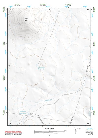 42117SE Page 79 Louse Canyon Topo Preview 1