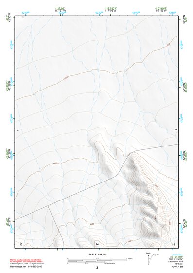 42117SW Page 2 Louse Canyon Topo Preview 1