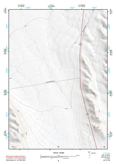 42117SW Page 3 Louse Canyon Topo Preview 1