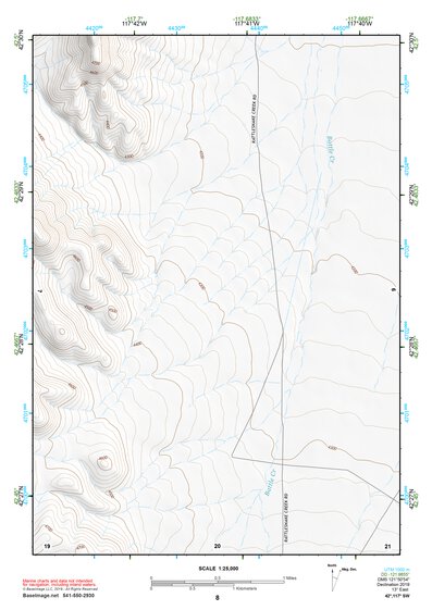 42117SW Page 8 Louse Canyon Topo Preview 1