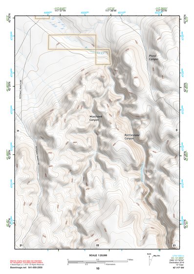 42117SW Page 10 Louse Canyon Topo Preview 1