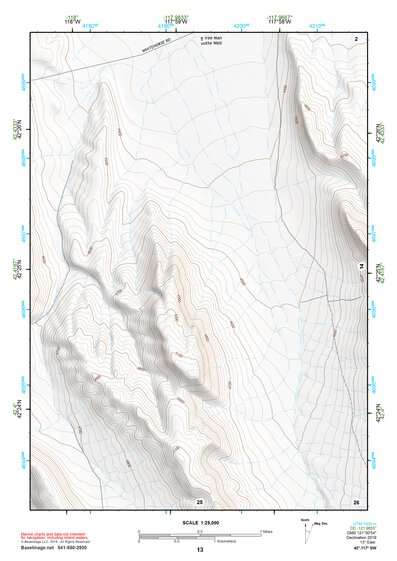 42117SW Page 13 Louse Canyon Topo Preview 1