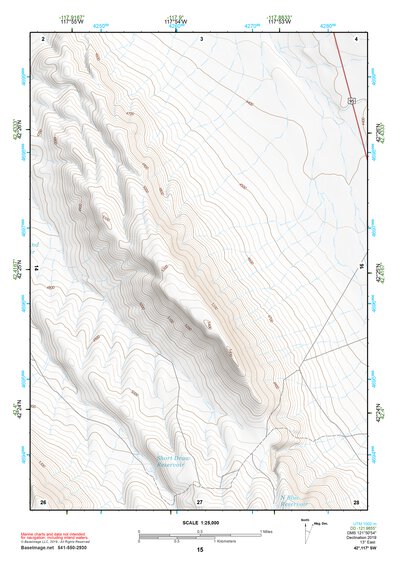 42117SW Page 15 Louse Canyon Topo Preview 1
