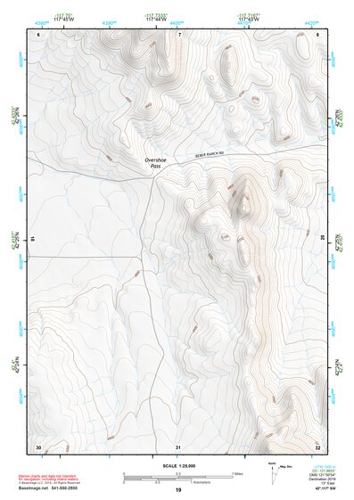 42117SW Page 19 Louse Canyon Topo Preview 1