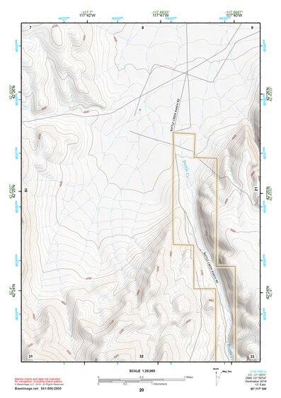 42117SW Page 20 Louse Canyon Topo Preview 1
