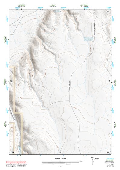 42117SW Page 21 Louse Canyon Topo Preview 1