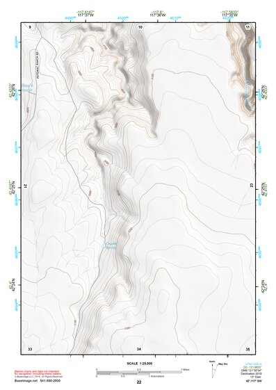 42117SW Page 22 Louse Canyon Topo Preview 1