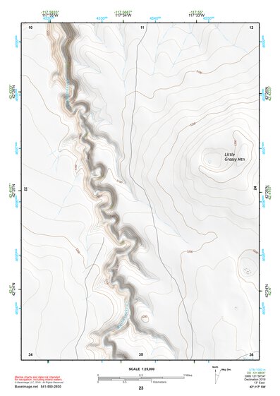 42117SW Page 23 Louse Canyon Topo Preview 1