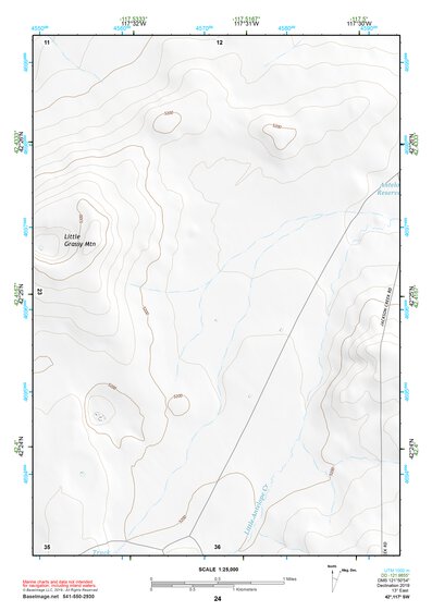 42117SW Page 24 Louse Canyon Topo Preview 1