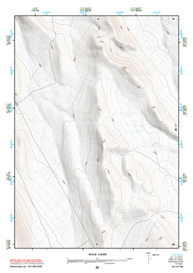 42117SW Page 25 Louse Canyon Topo Preview 1