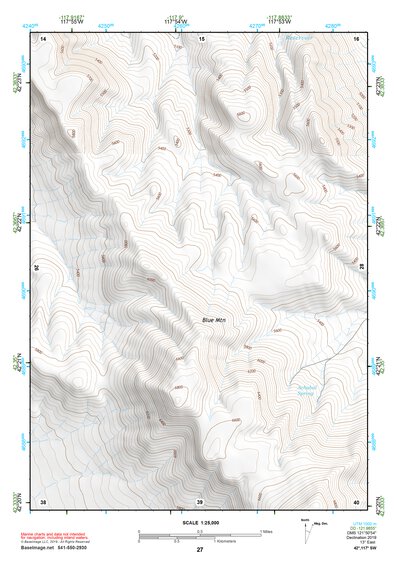 42117SW Page 27 Louse Canyon Topo Preview 1