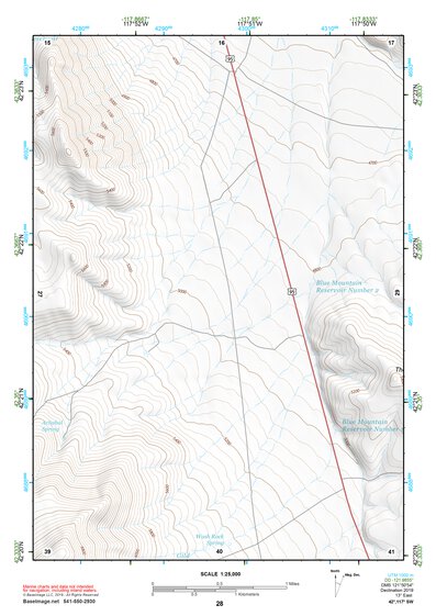 42117SW Page 28 Louse Canyon Topo Preview 1
