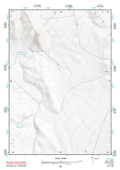 42117SW Page 30 Louse Canyon Topo Preview 1