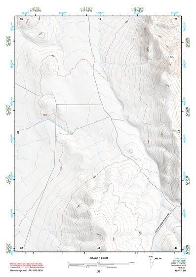 42117SW Page 31 Louse Canyon Topo Preview 1