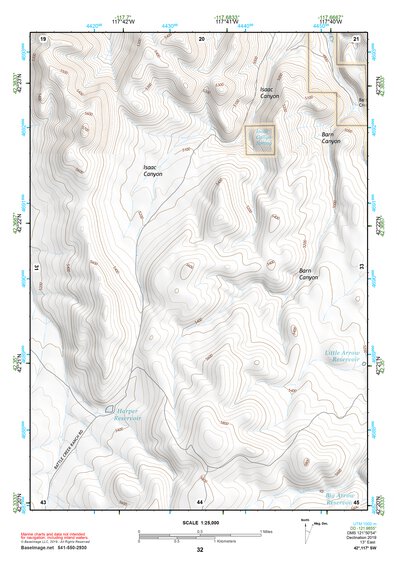 42117SW Page 32 Louse Canyon Topo Preview 1
