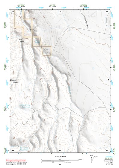 42117SW Page 33 Louse Canyon Topo Preview 1