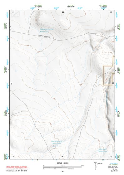 42117SW Page 34 Louse Canyon Topo Preview 1