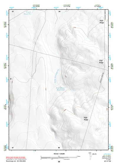42117SW Page 36 Louse Canyon Topo Preview 1