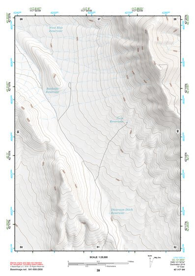 42117SW Page 39 Louse Canyon Topo Preview 1