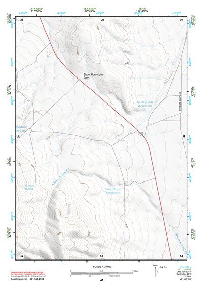 42117SW Page 41 Louse Canyon Topo Preview 1