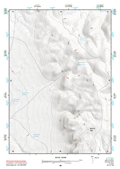 42117SW Page 44 Louse Canyon Topo Preview 1