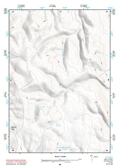 42117SW Page 45 Louse Canyon Topo Preview 1