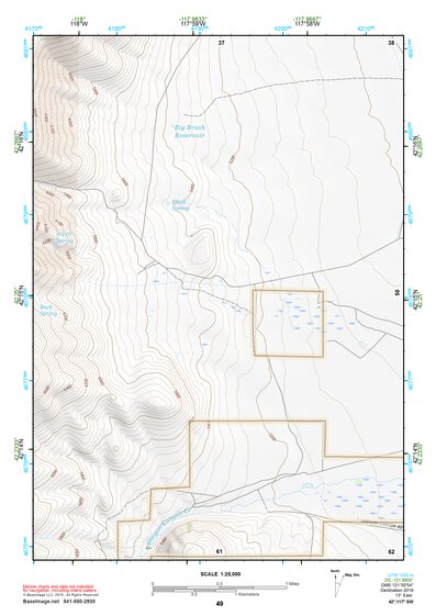 42117SW Page 49 Louse Canyon Topo Preview 1