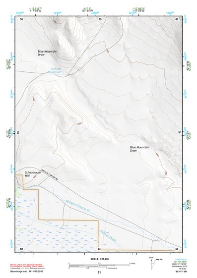 42117SW Page 51 Louse Canyon Topo Preview 1