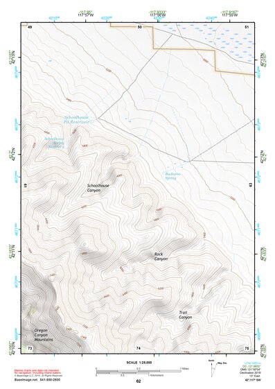42117SW Page 62 Louse Canyon Topo Preview 1