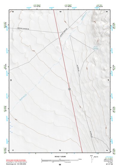 42117SW Page 66 Louse Canyon Topo Preview 1