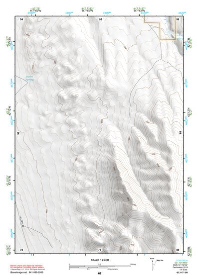 42117SW Page 67 Louse Canyon Topo Preview 1