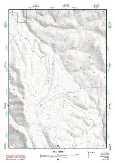 42117SW Page 68 Louse Canyon Topo Preview 1