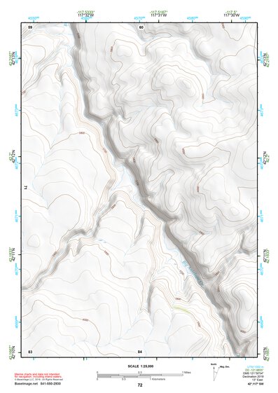 42117SW Page 72 Louse Canyon Topo Preview 1