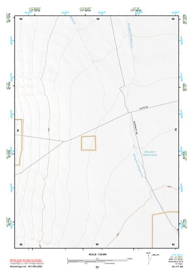 42117SW Page 77 Louse Canyon Topo Preview 1