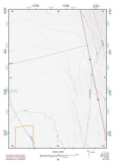 42117SW Page 78 Louse Canyon Topo Preview 1